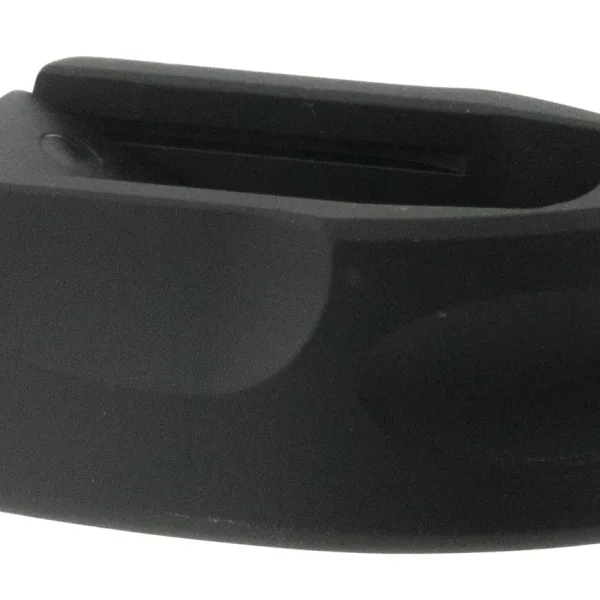 Samson 040603201 Magazine Extension  made of 6061-T6 Aluminum with Hardcoat Anodized Black Finish for 9mm Luger S&W M&P Shield, M&P Shield M2.0 7 & 8 Round Mags (Adds 1rd)