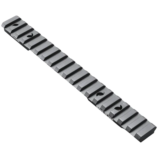 Weaver Mounts 99476 Multi-Slot Base  Extended Black Anodized Aluminum Fits Winchester XPR Long Action
