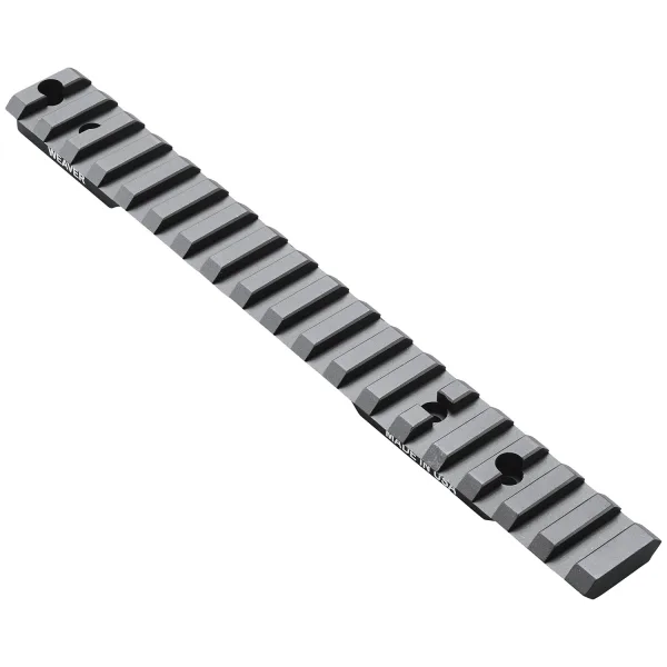 Weaver Mounts 99501 Multi-Slot Base  Black Anodized Aluminum Remington 700/Howa 1500 Rifle Long Action