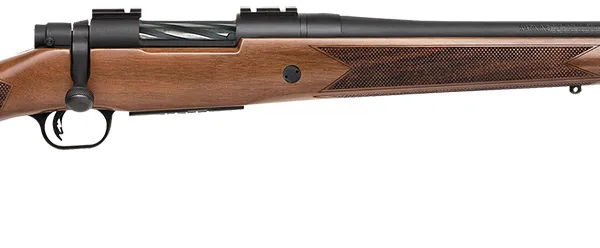 Mossberg 28026 Patriot  Full Size 6.5 Creedmoor 5+1 22" Matte Blued Fluted Barrel, Drilled & Tapped Matte Blued Stainless Steel Receiver, Fixed Walnut Stock, Right Hand