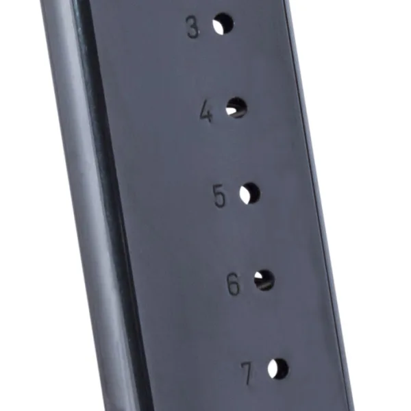 Mec-Gar MGCO4507BPF 1911 Officer 7rd 45 ACP, Blued Carbon Steel