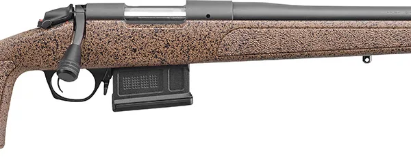 Bergara Rifles B14S354C B-14 HMR 22-250 Rem 5+1 24" Graphite Black Cerakote Barrel, Black Speckled Brown Molded w/Mini-Chassis, Adjustable LOP & Cheek Piece Stock, Right Hand