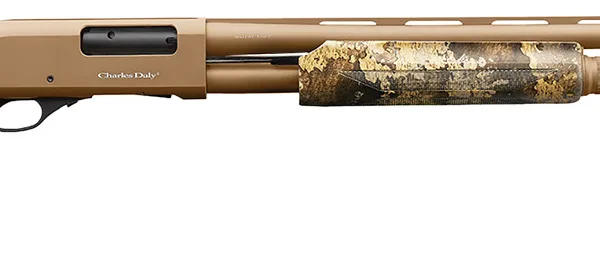Charles Daly 930314 301  12 Gauge 3" 4+1 28" Vent Rib Barrel, Flat Dark Earth Barrel/Receiver, TrueTimber Prairie Synthetic Stock, Auto Ejection, Includes 3 Choke Tubes
