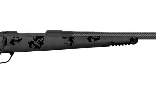 Fierce Firearms FCTRG300WIN24BBO CT Rage  300 Win Mag Caliber with 3+1 Capacity, 24" Carbon Fiber Barrel, Black Cerakote Metal Finish & Blackout Camo Fixed Fierce Tech C3 Stock, Right Hand (Full Size)