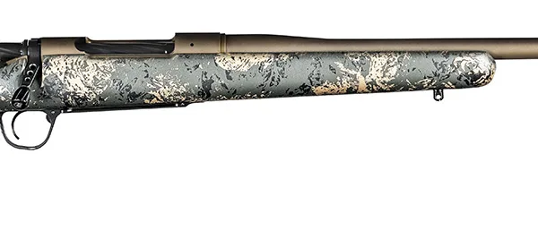 Christensen Arms 8010107900 Mesa FFT 7mm Rem Mag 3+1 22" Threaded Barrel, Burnt Bronze Cerakote, Green with Black/Tan Webbing Stock