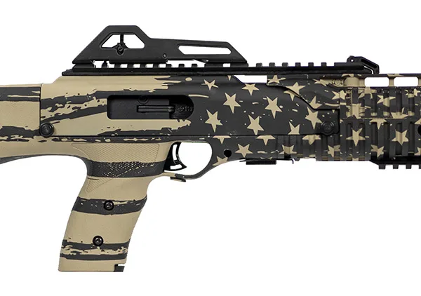 Hi-Point 995TSFLGFDE 995TS Carbine 9mm Luger 16.50" 10+1, FDE American Flag, Skeletonized Stock, Adjustable Sights
