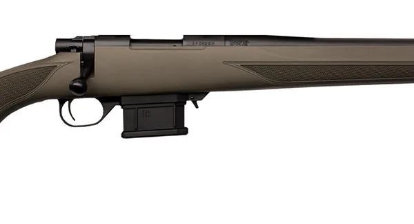 Howa HMA60804G M1500 Mini Action Compact 6mm ARC 5+1 20" Black Steel Barrel, Black Drilled & Tapped Steel Receiver, OD Green Fixed HTI Synthetic Stock, Right Hand