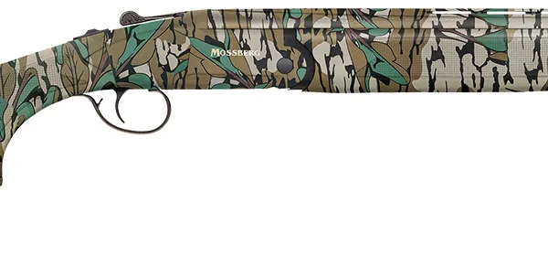 Mossberg 75487 Silver Reserve Eventide Turkey Over/Under 28 Gauge 2.75" 2rd 20", Mossy Oak Greenleaf, Synthetic Furniture, Fiber Optic Sight, Ext. Turkey Choke