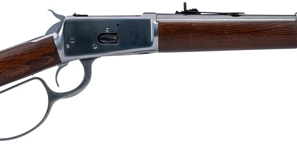 Heritage Mfg H92044189 92 Ranch Hand 44 Mag 8rd 18" Stainless Polished  Barrel, Stainless Polished Receiver, Fixed Hardwood Stock