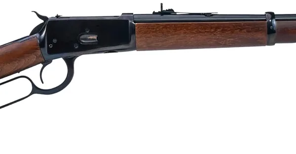 Heritage Mfg H92044201 92 Ranch Hand 44 Mag 10rd 20" Black Polished Steel Barrel, Black Polished Alloy Steel Receiver, Fixed Hardwood Stock