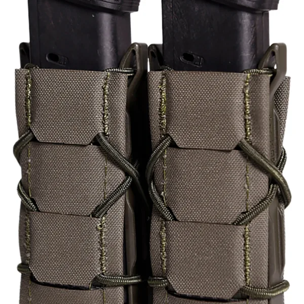 High Speed Gear 24PT02OD TACO Gen 2 Double OD Green Nylon Laminate MOLLE Mount Pistol