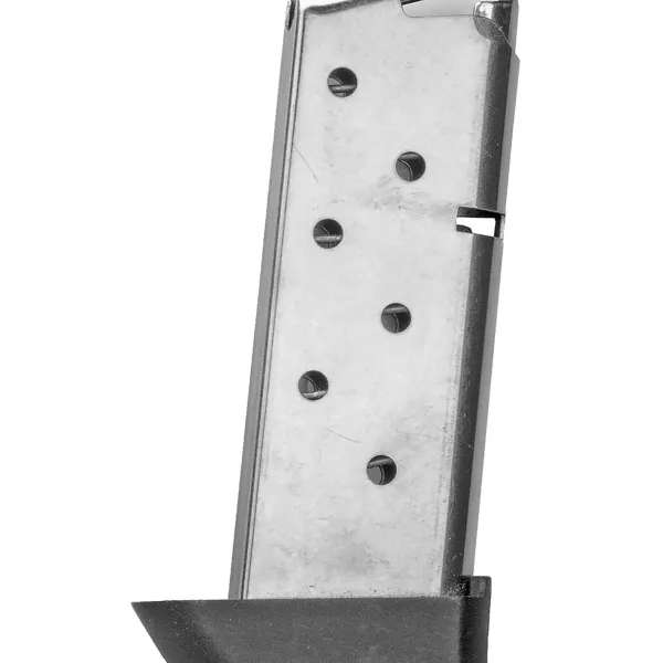 Kimber Mfg.,inc 1200164A Micro w/ Base Pad 7rd 380 ACP Silver Stainless Steel