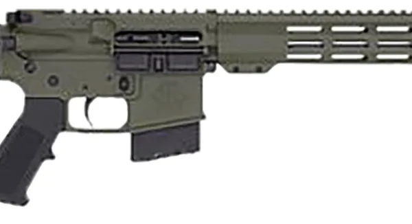 Great Lakes Firearms GL15350SSODG16 GLFA  350 Legend 5rd 18" Stainless Threaded Barrel, OD Green Cerakote Picatinny Rail Aluminum Receiver, M-LOK Handguard, Black Synthetic Stock, Mil-Spec Grip
