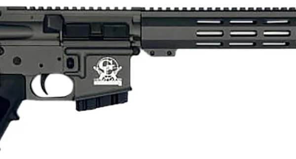 Great Lakes Firearms GL15400SSTNG AR-15  400 Legend 5+1 16" Stainless Threaded Barrel, Tungsten Cerakote Picatinny Rail Aluminum Receiver, Adjustable Black Synthetic Stock, Mil-spec Polymer Grip