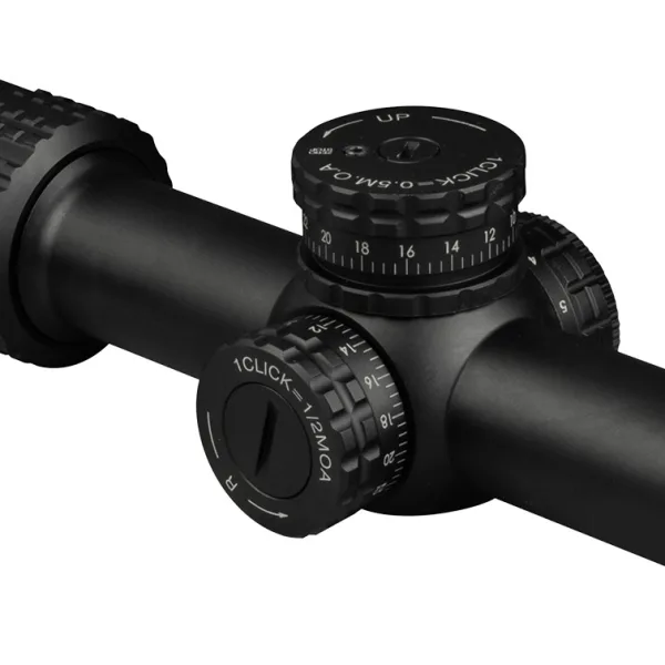 Konus 7193 Sultan  1-10x24 30mm Tube Illuminated Engraved Ballistic Circle Reticle