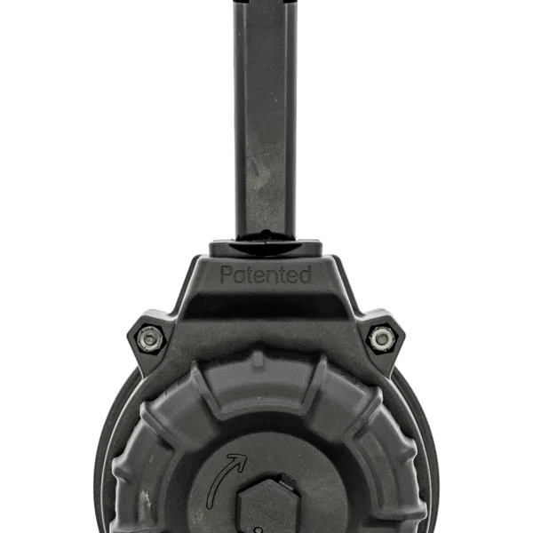ProMag DRMA94   50rd Drum 9mm Fits Taurus TH9 Black DuPont Zytel Polymer