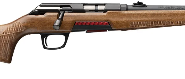 Winchester Repeating Arms 5252141003 Xpert Sporter SR Full Size 21 Sharp 10+1 16.50" Matte Black Threaded Sporter Barrel, Drilled & Tapped Matte Black Steel Receiver, Fixed Satin Walnut Stock