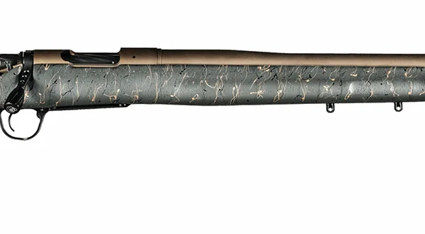 Christensen Arms 8010200701 Mesa Long Range 308 Win 4+1 16.25" Burnt Bronze Cerakote Threaded Barrel & Steel Drilled & Tapped Receiver, Green w/Black/Tan Webbing Adj Cheek Riser Polymer Stock