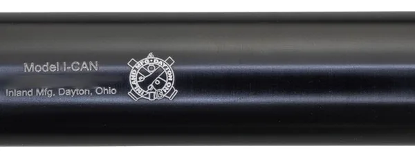 ILM ICAN45    SUPPRESSR 9MM 6" ALUM .578X28 DT BLK