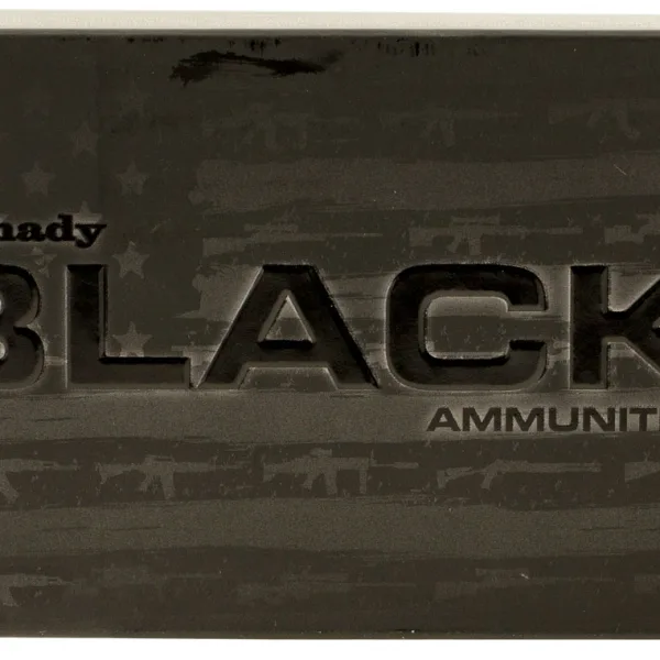 Hornady 81263 Black  5.56x45mmNATO 62gr Full Metal Jacket 20 Per Box/10 Case