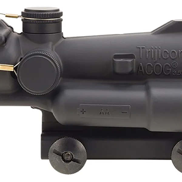 Trijicon 100502 ACOG  Matte Black 3.5x 35mm 30mm-35mm Tube LED Illuminated Green Crosshair 308/7.62 BDC Reticle