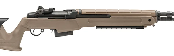 Springfield Armory MP9220 M1A Loaded Precision 308 Win 10+1 22" National Match Carbon Steel Barrel Black Parkerized Rec Flat Dark Earth Archangel Precision with Adjustable LOP & Comb Stock Right Hand