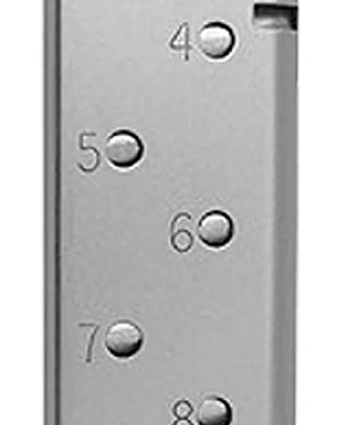 CMC Products MMG45FS8P Match Grade  8rd 45 ACP Fits 1911 Government Stainless/Black