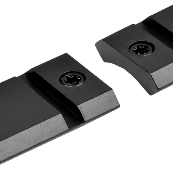 Warne M888875M Maxima  Matte Black Steel Weatherby Mark V Standard 6 Lug & .240 WM Rifle, Standard Action