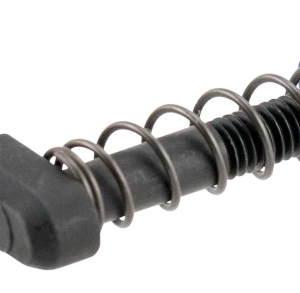Strike Industries ARSMCBLU Magazine Catch Magazine Catch made of Black Steel with Blue 6061-T6 Aluminum Release Button for AR-Platform