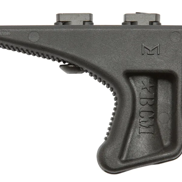 BCM KAGMCMRBLK BCMGunfighter Kinesthetic Angled Grip MOD 3 Made of Polymer With Black Finish for M-Lok Rail