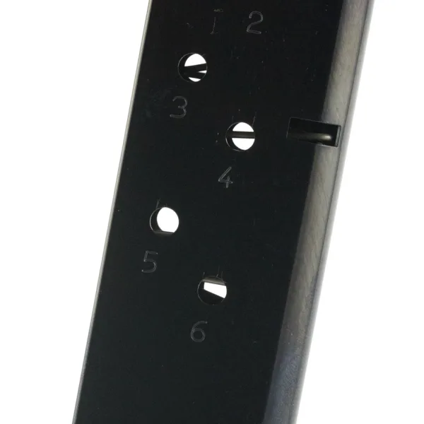 Mec-Gar MGCO4506B 1911 Officer 6rd 45 ACP, Blued Carbon Steel