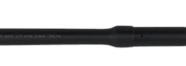 Ballistic Advantage BABL556015M Modern Series  5.56x45mm NATO 16" Black QPQ Finish 4150 Chrome Moly Vanadium Steel Material Midlength with Government Profile for AR-15
