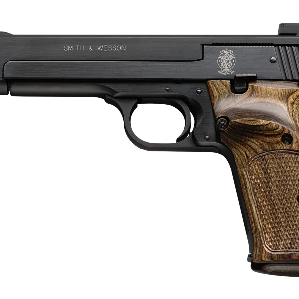 SMITH AND WESSON 41 22LR 10+1 BLUE/WOOD 5.5" AS