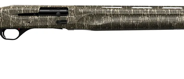 Retay USA GORCBTL28 Gordion Waterfowl Inertia Plus 12 Gauge with 28" Deep Bore Drilled Barrel, 3" Chamber, 4+1 Capacity, Overall Mossy Oak Bottomland Finish & Synthetic Stock Right Hand (Full Size)