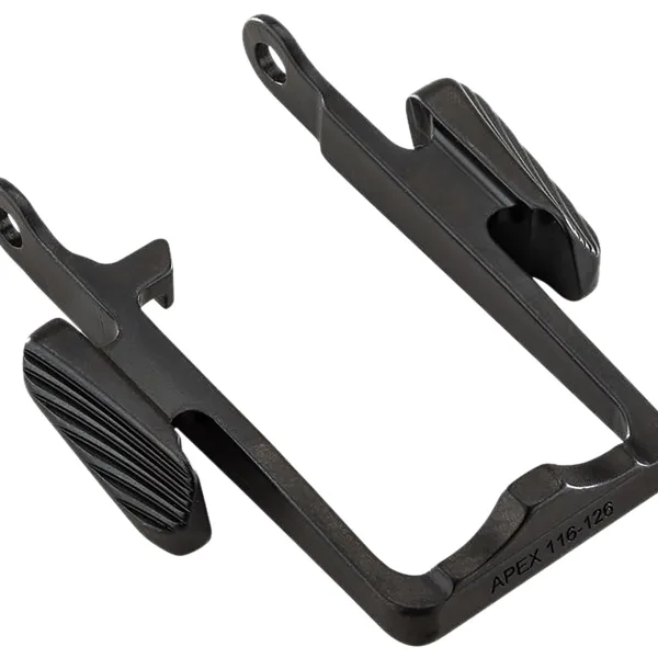 Apex Tactical 116126 Enhanced Slide Release  CZ P10c Black Melonite Steel Pistol Ambidextrous