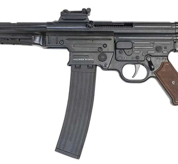 Mauser Rimfire 4440011 STG-44  Full Size 22 LR 25+1 16.50" Black Barrel & Receiver,  Natural Wood Fixed Stock