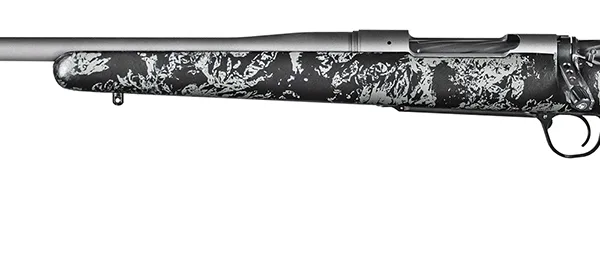 Christensen Arms 8010110900 Mesa FFT 6.5 PRC 4+1 20" Threaded Barrel, Tungsten Gray Cerakote, Black with Gray Webbing Stock, Left Hand