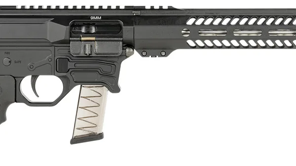 Rock River Arms BT91700V1 LAR-BT9G R9 Competition 9mm Luger 16" Stainless, Black, RRA NSP-2 Stock & Hogue Grip