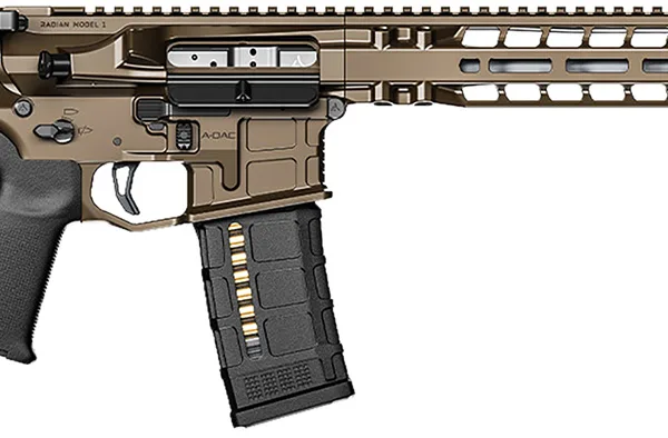 Radian Weapons R0040 Model 1 Carbine 223 Wylde 30+1 14.50" Pinned & Welded Barrel, Radian Brown Billet Rec/M-Lok Handgaurd, Magpul Grip & CTR Stock, Ambi Controls, Mid-Length Gas