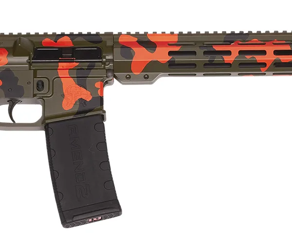 Great Lakes Firearms GL15223MCMP AR-15 Mission 223 Wylde 30+1 16", Deer Camp Camo Rec/15" M-Lok Handguard, Black Carbine Stock & A2 Grip, Muzzle Brake