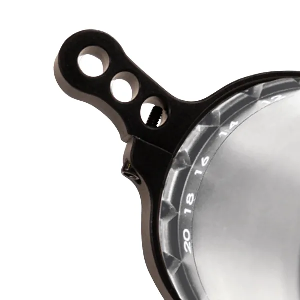 Huskemaw Optics 20SVUNI Switchview  Black Anodized Aluminum, Compatible w/Blue Diamond Scopes