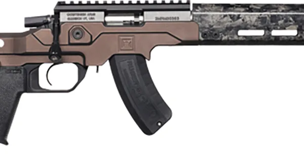 Christensen Arms 8011202500 MPR  17 HMR 10+1 16" Black Match Grade Threaded Barrel, Black Nitride Picatinny Rail Receiver, Carbon Fiber M-LOK Handguard, Desert Brown Adj w/MagneLock Technology Stock