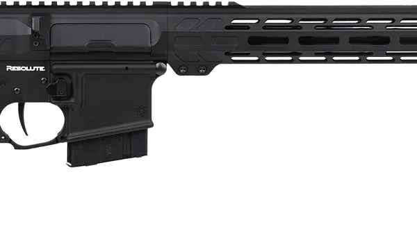 CMMG 28A670CAB Resolute MK4 22 ARC Black Nitride Threaded Barrel, Black Armor Cerakote Picatinny Rail Aluminum Receiver, M-LOK Handguard, Black Synthetic CMMG 6 Position RipStock, Black Polymer Grip