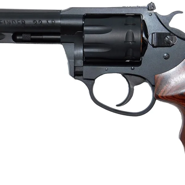 Charter Arms 12243 Pathfinder Target Lite 22 LR 8rd 4.20" Black Frame w/Rosewood Grip