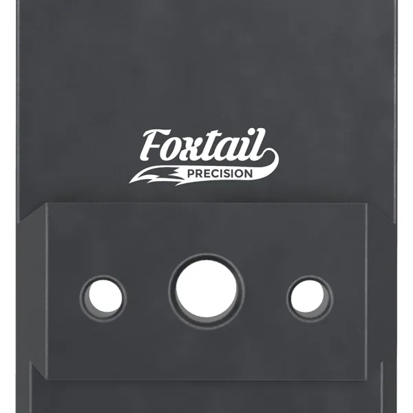 Foxtail Precision 100016 Rear Sight Dovetail Optic Adapter Plate for S&W M&P/M&P 2.0  Black Anodized Smith & Wesson M&P 2.0/C.O.R.E