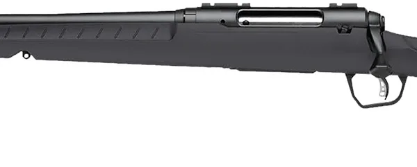Savage Arms 32098 Axis 2  308 Win 4+1 22" Matte Black Sporter Barrel, Matte Black Drilled & Tapped Steel Receiver, Fixed Matte Gray Synthetic Stock, Left Hand