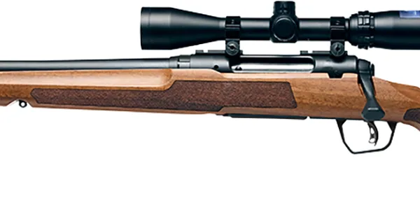 Savage Arms 32276 Axis 2 XP Combo 25-06 Rem 4+1 22" Matte Black Sporter Barrel & Drilled & Tapped Carbon Steel Receiver, Ergonomic Hardwood Stock, Left Hand, Weaver 3-9x40mm Scope