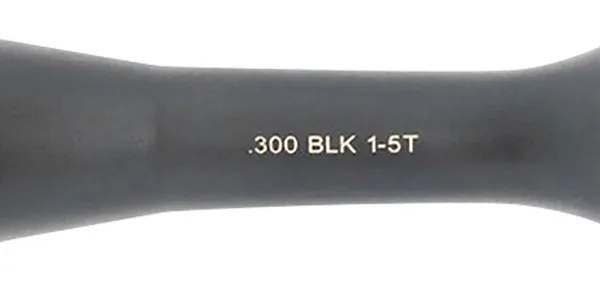 Faxon Firearms   Match 300 BLK 6" Nitride 416-R Stainless QPQ Nitride Barrel