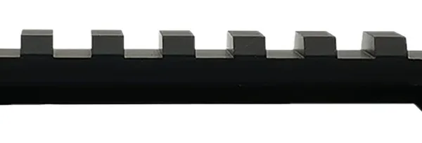 Weatherby J010001 Picatinny Rail  Black Aluminum Weatherby Mark V Weaver Mount Magnum 9-Lug Action 20 MOA