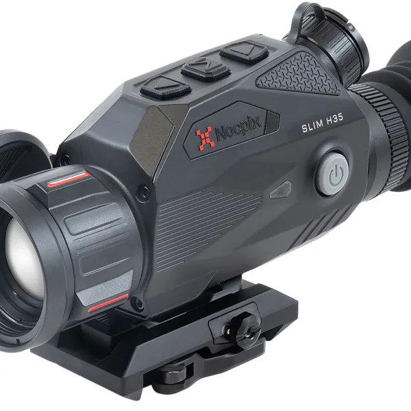Nocpix SLIML35 Slim L35 Thermal Mountable Weapon Sight Black 3.5x35mm, 640x512 12 Microns 60 Hz Resolution, Zoom Digital 4x